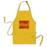 Happy Thanksgiving Pumpkins and Fall Leaves Apron