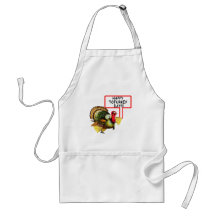 Happy Tofurkey Day! Funny Thanksgiving T shirt Apron