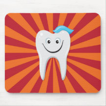 Happy tooth mousepad