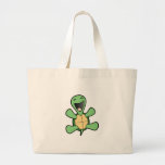 Happy Turtle Canvas Bags