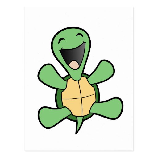 Happy Turtle Postcard