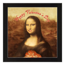 Happy Valentine's Day Mona Lisa ! Personalised Announcement