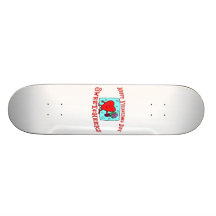Happy Valentines Day Sweetcheeks Skate Deck