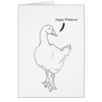 Happy Whatever cards
