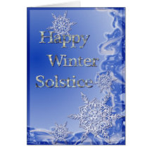 Happy Winter Solstice Card