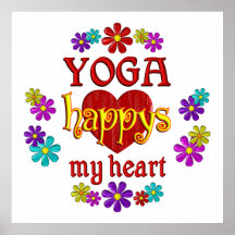 Happy Yoga Print