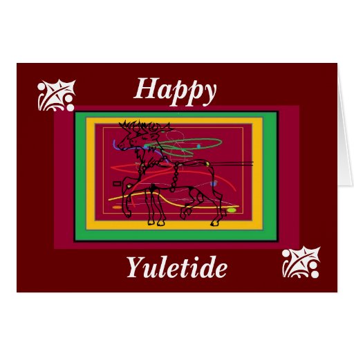 Happy Yuletide Card