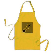 HAPPY ZEBRA APRON