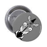 HAPPY ZEBRA BUTTON