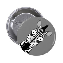 HAPPY ZEBRA BUTTON