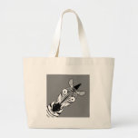 HAPPY ZEBRA CANVAS BAGS
