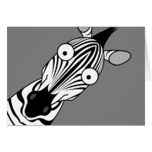HAPPY ZEBRA CARD