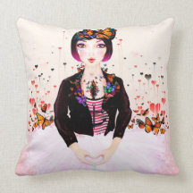 Harajuku Ballerina Pillow