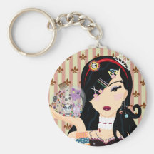 Harajuku Girl Mayumi Keychain