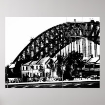Harbour Bridge View 6 Poster