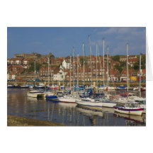 Harbour, Whitby, North Yorkshire, England Cards