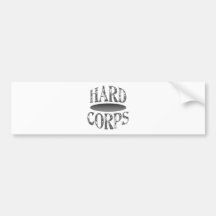 Hard Corps Bumper Stickers