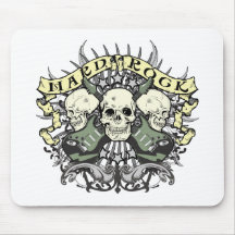 Hard Rock Skull and Guitars Mouse Pads