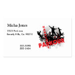 Hardcore Parkour Grunge City Business Card Template