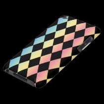 Harlequin Pattern-with Pastel Background casemate cases