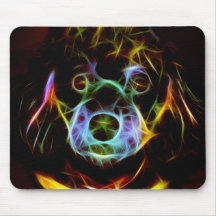 Harley Fractal Mouse Pad