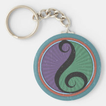Harmony Clef II Key Chains