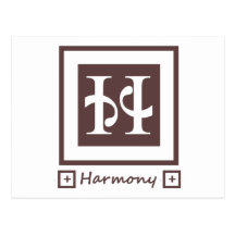 Harmony in Red Post Card