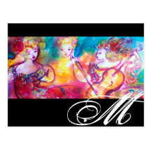 HARMONY TRIO SPRING CONCERT MONOGRAM POST CARDS