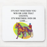 HARNESS raing joke design Mousepads