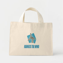 Harness the Wind Canvas Bags