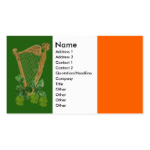Harp of Tara Business Cards