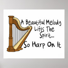 Harp On It Posters