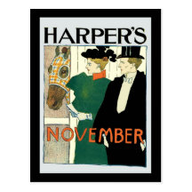 Harper's June Horse for Sale Postcards