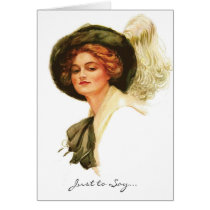 Harrison Fisher "Dorothy" Greetings Card cards