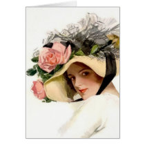 Harrison Fisher "June" Greetings Card cards