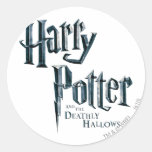 Harry Potter and the Deathly Hallows Logo 1 Round Sticker