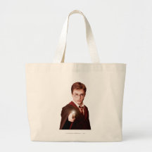 Harry Potter Points Wand Tote Bags