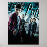 Harry Potter With Dumbledore Ron and Hermione 1 Poster