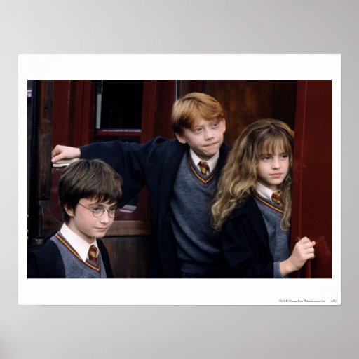 Harry, Ron, and Hermione Posters