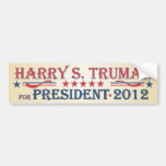 Harry S. Truman 2012 Bumper Sticker