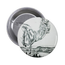 Hart art drawings old and new 121 pinback button