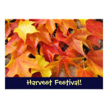 Harvest Festival! Invitations Event Announcements