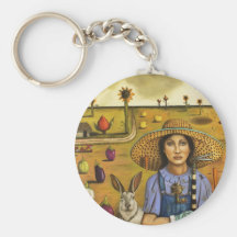 Harvey and the Eccentric Farmer Key Chain