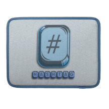 Hashtag Sleeves For MacBook Pro