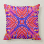 Hat Girl Throw Pillows