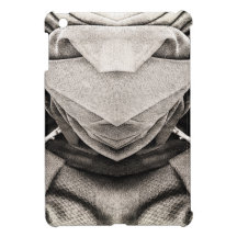 Hat Image in Shades of Grey iPad Mini Cases
