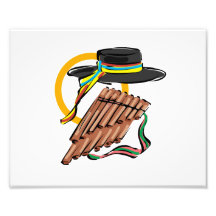 hat pan flute ribbon music design.png art photo