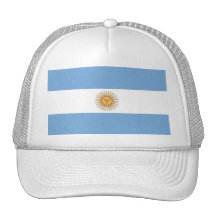 Hat with Flag of Argentina