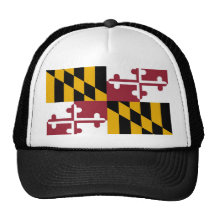 Hat with Flag of  Maryland State - USA