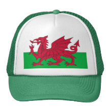 Hat with Flag of Wales